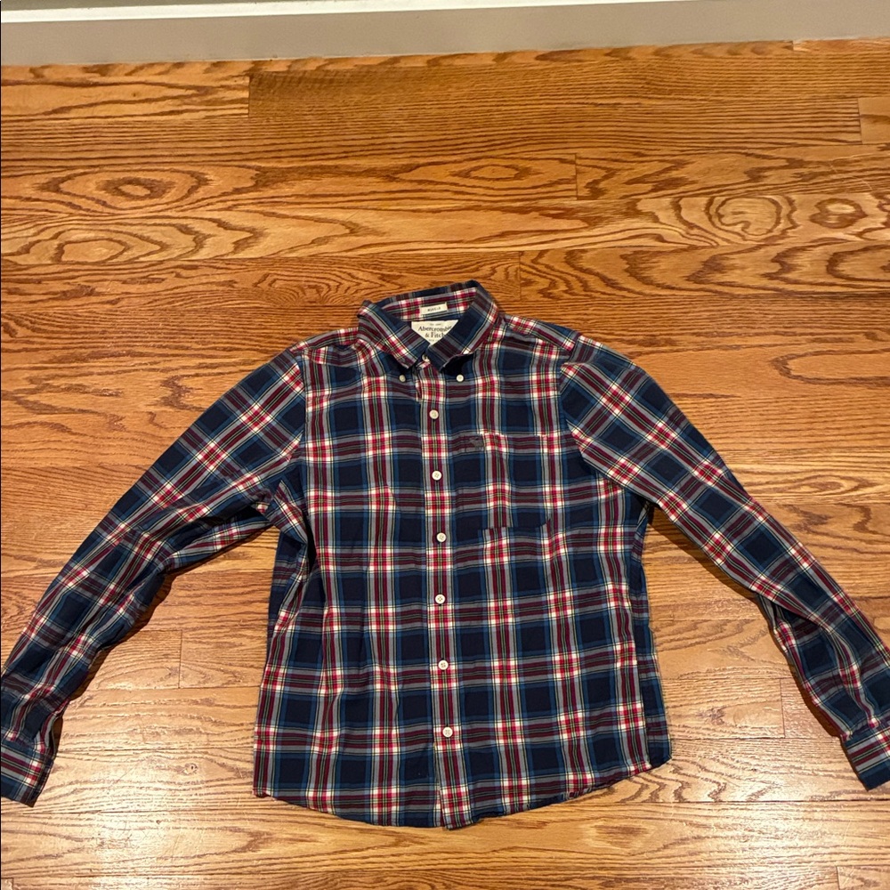 Abercrombie and fitch Classic Plaid Men's Shirt size xl